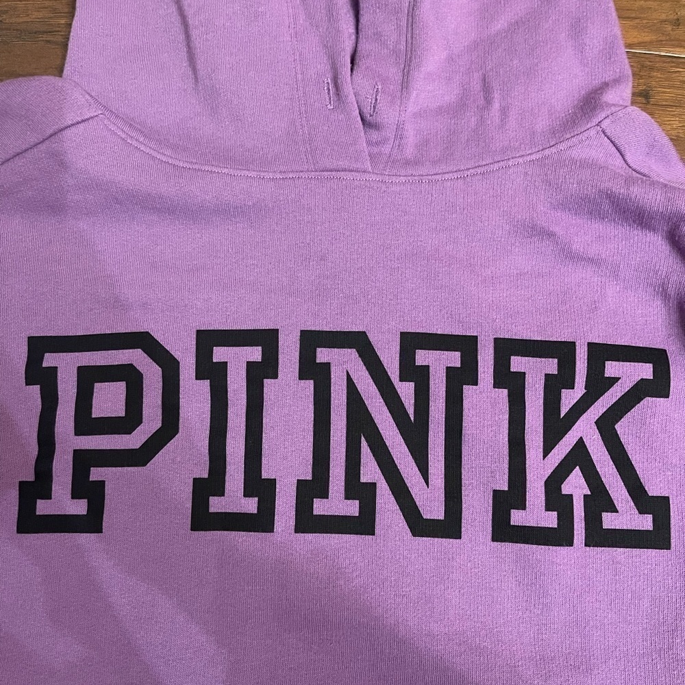 NWOT Victorias Secret Pink Size Small Hooded Sweatshirt - Picture 3 of 4